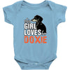 This Girl Loves Her Doxie Baby Onesie