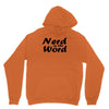 nerd is the word Unisex Hoodie