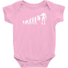 evolution to termination Baby Onesie