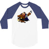 just a viking and his horse 3/4 Sleeve Shirt