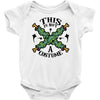 this is not a costume Baby Bodysuit