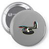 pedestrians vectorized Pin-back button