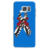 carcinoid cancer ribbon and rose Samsung Galaxy S7 Case