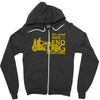 annual ride to end dog fighting Zipper Hoodie