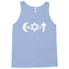 uomo coexist u2 band rock bono musica Tank Top