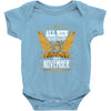 All Men Are Created Equal But Only The Best Are Born In November Baby Bodysuit