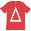 prism a triangle design graphic baseball jersey T-Shirt