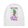 birthday troll brother Baby Beanies
