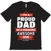 proud dad son T-Shirt