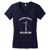 big fan Women's V-Neck T-Shirt