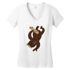 skater Women's V-Neck T-Shirt