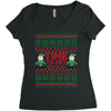 time to get elffed up Women's Triblend Scoop T-shirt