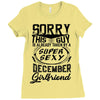 This Guy Is Taken By A Super Sexy December Girlfriend Ladies Fitted T-Shirt