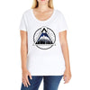 Mountain Triangle Ladies Curvy T-Shirt