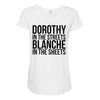 dorothy in the street blanche in the sheets Maternity Scoop Neck T-shirt