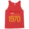 awesome since november 1970 Tank Top