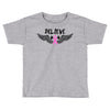 angel wing believe breast cancer Toddler T-shirt
