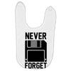 never forget floppy disk Baby Bibs