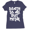 death to all Ladies Fitted T-Shirt