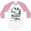 Going To The Mountains Is Going Home 3/4 Sleeve Shirt