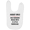 August Girls Baby Bibs