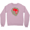 africa lion power cool Crewneck Sweatshirt