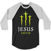 Jesus Savior 3/4 Sleeve Shirt
