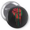 black power Pin-back button