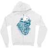 hip hop hibernation Zipper Hoodie