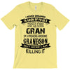 Super Cool Gran Of A Freaking Awesome Grandson T-Shirt