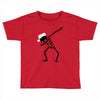 skeleton dabbing christmas Toddler T-shirt