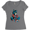 autoblocks Women's Triblend Scoop T-shirt