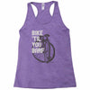 bike 'til you barf Racerback Tank