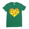 pizza lover Ladies Fitted T-Shirt