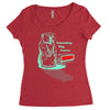 groundhog day forever ws465 best trending Women's Triblend Scoop T-shirt