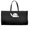 android waving sticker vinyl decal logo car truck window droid cell ph Weekender Totes