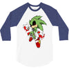 zombie sonic 3/4 Sleeve Shirt