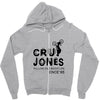 pulling rad back flips since '86 Zipper Hoodie