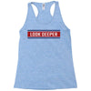 Look Deeper Racerback Tank
