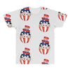 4th of July Peeking Baby Inside Egg All Over Men's T-shirt