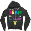 team 1st grade Zipper Hoodie