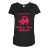 lion king remember who you are Maternity Scoop Neck T-shirt