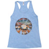right here waiting Racerback Tank
