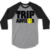 trip advisor 3/4 Sleeve Shirt