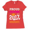 Class of 2017 Proud Mother Graduation Ladies Fitted T-Shirt
