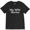 my wife rocks V-Neck Tee