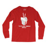 they're only noodles Long Sleeve Shirts
