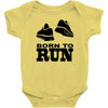 born to run Baby Bodysuit