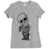 scary boy Ladies Fitted T-Shirt