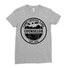 crystal lake consuelor est 1935 Ladies Fitted T-Shirt